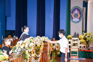 รร.สาธิต มรท. จัดพิธีมอบประกาศนียบัตรการสำเร็จการศึกษาแก่นักเรียนสาธิต ม.3 และ ม.6 ประจำปีการศึกษา 2565
