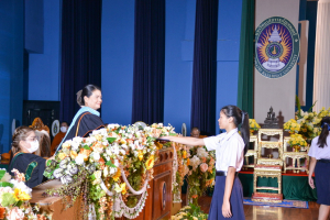 รร.สาธิต มรท. จัดพิธีมอบประกาศนียบัตรการสำเร็จการศึกษาแก่นักเรียนสาธิต ม.3 และ ม.6 ประจำปีการศึกษา 2565