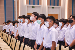 รร.สาธิต มรท. จัดพิธีมอบประกาศนียบัตรการสำเร็จการศึกษาแก่นักเรียนสาธิต ม.3 และ ม.6 ประจำปีการศึกษา 2565
