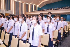 รร.สาธิต มรท. จัดพิธีมอบประกาศนียบัตรการสำเร็จการศึกษาแก่นักเรียนสาธิต ม.3 และ ม.6 ประจำปีการศึกษา 2565