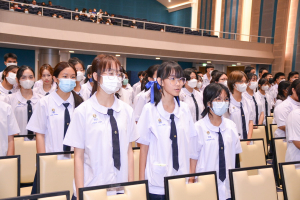 รร.สาธิต มรท. จัดพิธีมอบประกาศนียบัตรการสำเร็จการศึกษาแก่นักเรียนสาธิต ม.3 และ ม.6 ประจำปีการศึกษา 2565