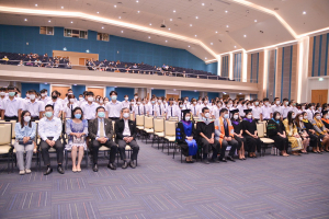รร.สาธิต มรท. จัดพิธีมอบประกาศนียบัตรการสำเร็จการศึกษาแก่นักเรียนสาธิต ม.3 และ ม.6 ประจำปีการศึกษา 2565