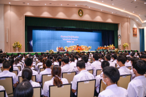 รร.สาธิต มรท. จัดพิธีมอบประกาศนียบัตรการสำเร็จการศึกษาแก่นักเรียนสาธิต ม.3 และ ม.6 ประจำปีการศึกษา 2565