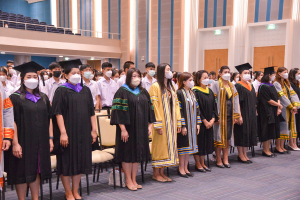 รร.สาธิต มรท. จัดพิธีมอบประกาศนียบัตรการสำเร็จการศึกษาแก่นักเรียนสาธิต ม.3 และ ม.6 ประจำปีการศึกษา 2565