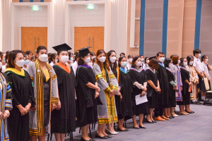รร.สาธิต มรท. จัดพิธีมอบประกาศนียบัตรการสำเร็จการศึกษาแก่นักเรียนสาธิต ม.3 และ ม.6 ประจำปีการศึกษา 2565