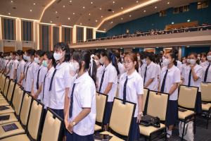 รร.สาธิต มรท. จัดพิธีมอบประกาศนียบัตรการสำเร็จการศึกษาแก่นักเรียนสาธิต ม.3 และ ม.6 ประจำปีการศึกษา 2565
