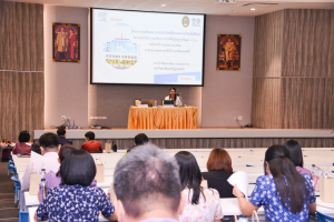สถาบันวิจัยฯ ร่วมกับ ศูนย์ภาษา จัดอบรมโครงการส่งเสริมคณาจารย์และนักวิจัยเขียนบทความวิจัยเพื่อตีพิมพ์ในวารสารวิชาการระดับนานาชาติที่อยู่ในฐานข้อมูล Scopus