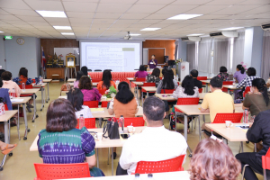 วจก. ประชุมอาจารย์และบุคลากร ปิดภาคการศึกษาที่ 2/65