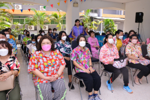 วจก. จัดกิจกรรมสืบสานประเพณีวันสงกรานต์และสานสัมพันธ์พี่น้องวิทยาการจัดการ