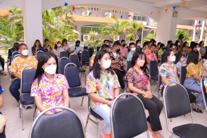 วจก. จัดกิจกรรมสืบสานประเพณีวันสงกรานต์และสานสัมพันธ์พี่น้องวิทยาการจัดการ