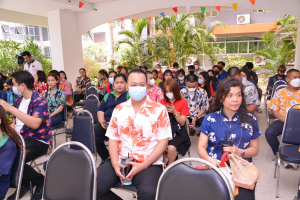 วจก. จัดกิจกรรมสืบสานประเพณีวันสงกรานต์และสานสัมพันธ์พี่น้องวิทยาการจัดการ
