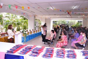 วจก. จัดกิจกรรมสืบสานประเพณีวันสงกรานต์และสานสัมพันธ์พี่น้องวิทยาการจัดการ