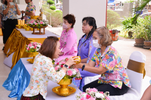 วจก. จัดกิจกรรมสืบสานประเพณีวันสงกรานต์และสานสัมพันธ์พี่น้องวิทยาการจัดการ