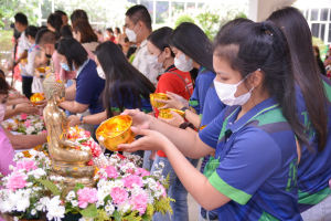 วจก. จัดกิจกรรมสืบสานประเพณีวันสงกรานต์และสานสัมพันธ์พี่น้องวิทยาการจัดการ