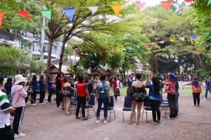 วจก. จัดกิจกรรมสืบสานประเพณีวันสงกรานต์และสานสัมพันธ์พี่น้องวิทยาการจัดการ
