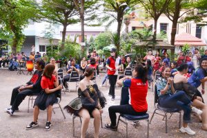 วจก. จัดกิจกรรมสืบสานประเพณีวันสงกรานต์และสานสัมพันธ์พี่น้องวิทยาการจัดการ