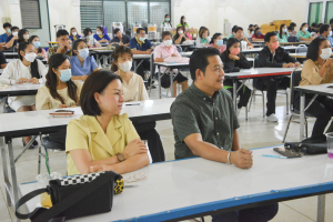 สำนักศิลปะและวัฒนธรรม ร่วมกับ กองทุนส่งเสริมงานวัฒนธรรม จัดอบรมแนวทางการสร้างสรรค์ผลงานสำหรับครูศิลปะ นวการลากและระบาย