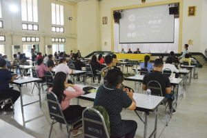สำนักศิลปะและวัฒนธรรม ร่วมกับ กองทุนส่งเสริมงานวัฒนธรรม จัดอบรมแนวทางการสร้างสรรค์ผลงานสำหรับครูศิลปะ นวการลากและระบาย