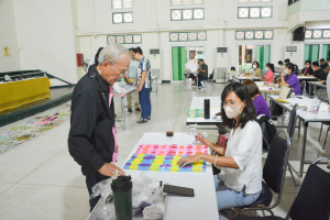 สำนักศิลปะและวัฒนธรรม ร่วมกับ กองทุนส่งเสริมงานวัฒนธรรม จัดอบรมแนวทางการสร้างสรรค์ผลงานสำหรับครูศิลปะ นวการลากและระบาย