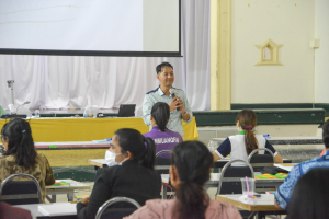สำนักศิลปะและวัฒนธรรม ร่วมกับ กองทุนส่งเสริมงานวัฒนธรรม จัดอบรมแนวทางการสร้างสรรค์ผลงานสำหรับครูศิลปะ นวการลากและระบาย