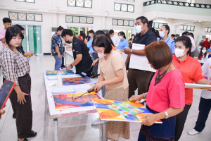 สำนักศิลปะและวัฒนธรรม ร่วมกับ กองทุนส่งเสริมงานวัฒนธรรม จัดอบรมแนวทางการสร้างสรรค์ผลงานสำหรับครูศิลปะ นวการลากและระบาย