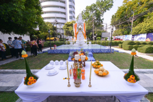 มรท. จัดงานทำบุญกลางบ้าน สืบสานประเพณีสงกรานต์