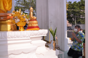 มรท. จัดงานทำบุญกลางบ้าน สืบสานประเพณีสงกรานต์