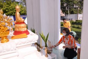 มรท. จัดงานทำบุญกลางบ้าน สืบสานประเพณีสงกรานต์