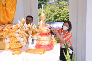 มรท. จัดงานทำบุญกลางบ้าน สืบสานประเพณีสงกรานต์