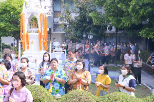 มรท. จัดงานทำบุญกลางบ้าน สืบสานประเพณีสงกรานต์