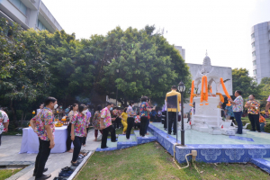มรท. จัดงานทำบุญกลางบ้าน สืบสานประเพณีสงกรานต์