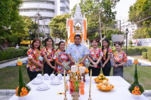 มรท. จัดงานทำบุญกลางบ้าน สืบสานประเพณีสงกรานต์