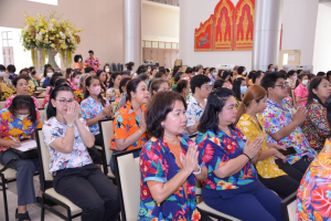 มรท. จัดงานทำบุญกลางบ้าน สืบสานประเพณีสงกรานต์