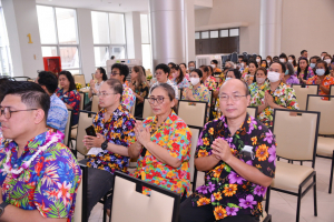 มรท. จัดงานทำบุญกลางบ้าน สืบสานประเพณีสงกรานต์