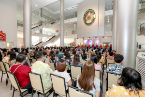 มรท. จัดงานทำบุญกลางบ้าน สืบสานประเพณีสงกรานต์