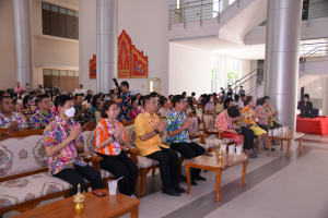 มรท. จัดงานทำบุญกลางบ้าน สืบสานประเพณีสงกรานต์
