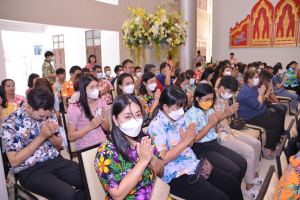 มรท. จัดงานทำบุญกลางบ้าน สืบสานประเพณีสงกรานต์
