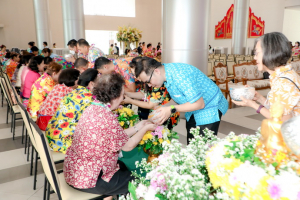 มรท. จัดงานทำบุญกลางบ้าน สืบสานประเพณีสงกรานต์