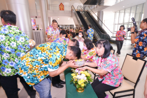 มรท. จัดงานทำบุญกลางบ้าน สืบสานประเพณีสงกรานต์