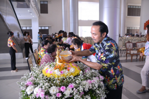 มรท. จัดงานทำบุญกลางบ้าน สืบสานประเพณีสงกรานต์