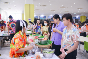 มรท. จัดงานทำบุญกลางบ้าน สืบสานประเพณีสงกรานต์
