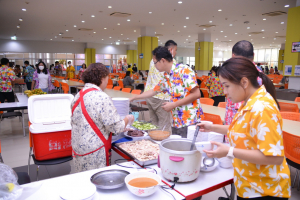 มรท. จัดงานทำบุญกลางบ้าน สืบสานประเพณีสงกรานต์