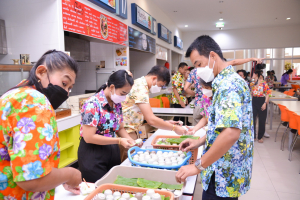 มรท. จัดงานทำบุญกลางบ้าน สืบสานประเพณีสงกรานต์