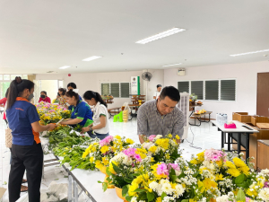 มรท. จัดงานทำบุญกลางบ้าน สืบสานประเพณีสงกรานต์