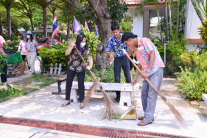 มรท. จัดกิจกรรมจิตอาสาบำเพ็ญสาธารณประโยชน์เนื่องในวันข้าราชการพลเรือน