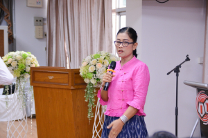 คณะ IT จัดกิจกรรมอบรมมารยาทไทย สรงน้ำพระและรดน้ำดำหัวเนื่องในวันสงกรานต์