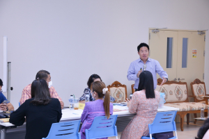 คณะครุศาสตร์ จัดอบรมการพัฒนาศักยภาพการจัดการเรียนการสอนของอาจารย์ผู้สอนนักศึกษาครูด้วยกระบวนการ Design Thinking