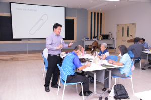 คณะครุศาสตร์ จัดอบรมการพัฒนาศักยภาพการจัดการเรียนการสอนของอาจารย์ผู้สอนนักศึกษาครูด้วยกระบวนการ Design Thinking