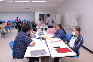 คณะครุศาสตร์ จัดอบรมการพัฒนาศักยภาพการจัดการเรียนการสอนของอาจารย์ผู้สอนนักศึกษาครูด้วยกระบวนการ Design Thinking