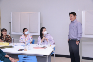 คณะครุศาสตร์ จัดอบรมการพัฒนาศักยภาพการจัดการเรียนการสอนของอาจารย์ผู้สอนนักศึกษาครูด้วยกระบวนการ Design Thinking